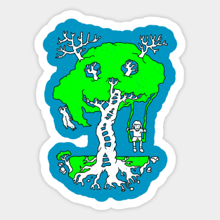 Smile Tree Sticker